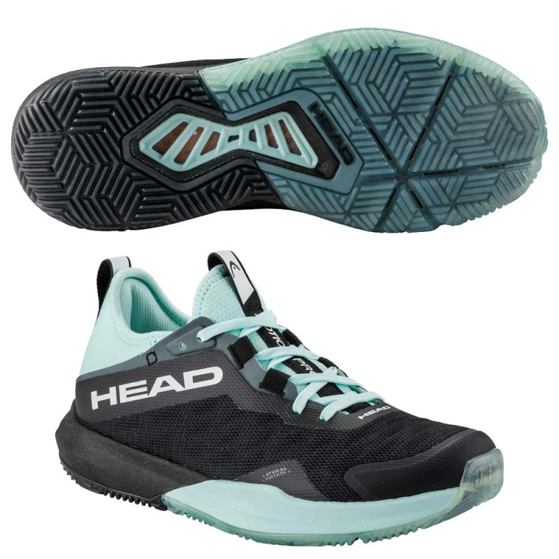 Head Motion Pro Woman Black Aqua 2024 Padelskor Head Motion Pro Woman Black Aqua 2024 Padelskor