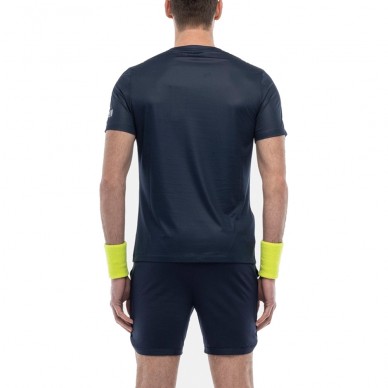 Hydrogen Drip Tech marinblå fluor t-shirt