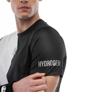 Hydrogen Drip Tech svart och vit t-shirt