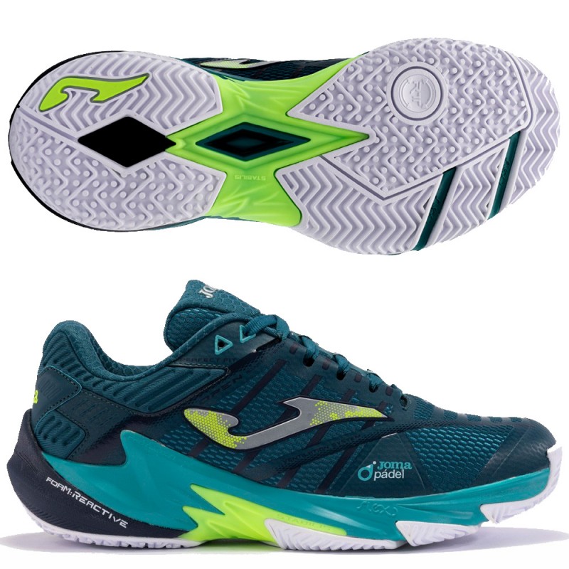 Joma Open Men 2417 petroleum 2024 padelskor Joma Open Men 2417 petroleum 2024 padelskor