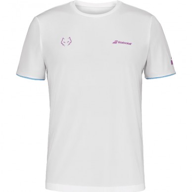 Babolat Crew Neck Tee Lebrón Vit T-Shirt