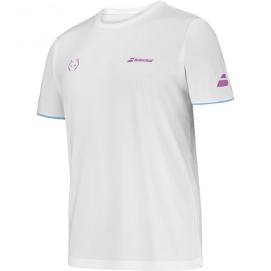 Babolat Crew Neck Tee Lebrón Vit T-Shirt