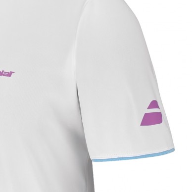 Babolat Crew Neck Tee Lebrón Vit T-Shirt