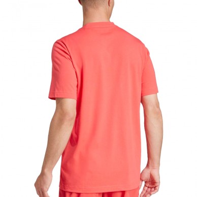 T-shirt Adidas M TNS Logo röd T-Shirt