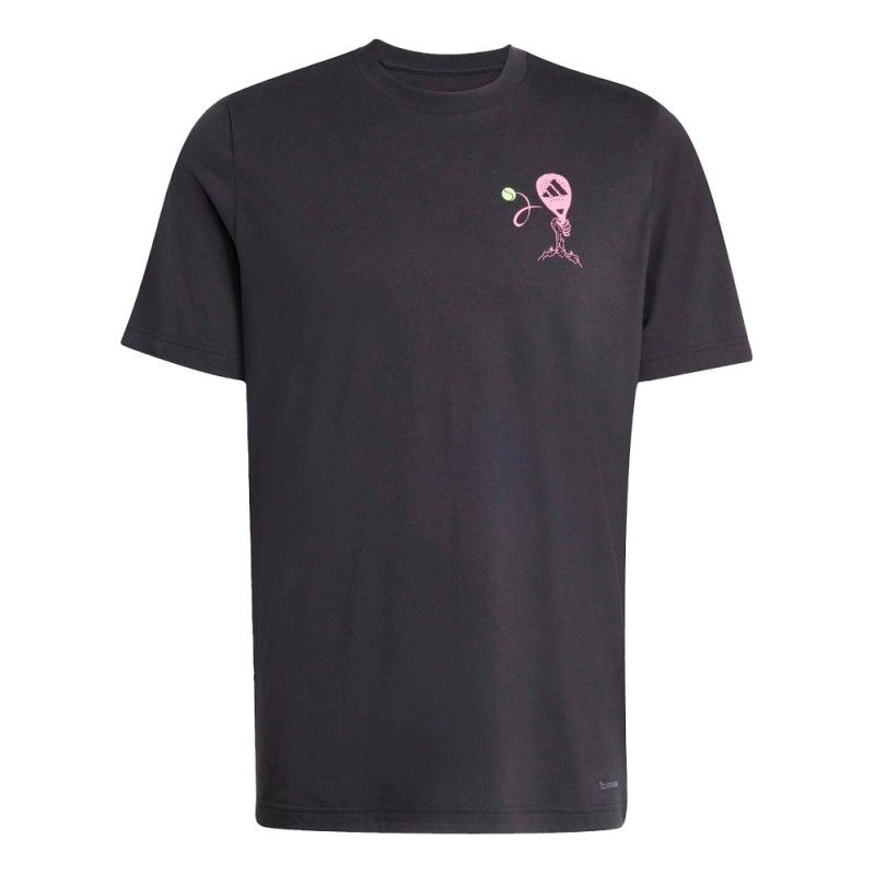 T-shirt Adidas Padel Zone Svart T-shirt Adidas Padel Zone Svart