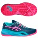 Asics Gel Resolution X Padel mako blue hot pink 2025 Padelskor