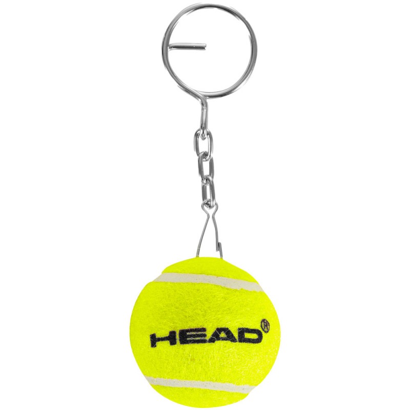 Nyckelring Head Mini Boll gul Nyckelring Head Mini Boll gul