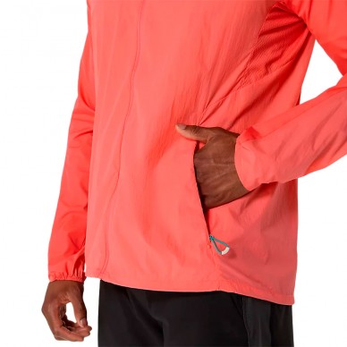 Asics Road Packable i korall Jacket