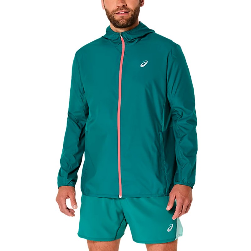 Asics Core mörkgrön Jacket Asics Core mörkgrön Jacket