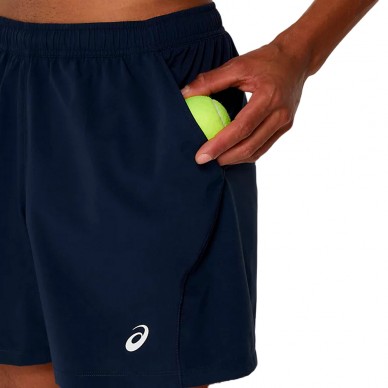 Asics Court 7IN marinblå Short