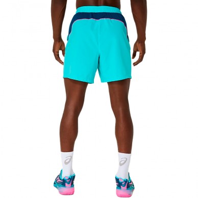 Asics Padel Court 7IN turquoise blå Short