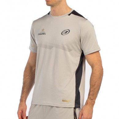 Bullpadel Brece stenfärgad t-shirt