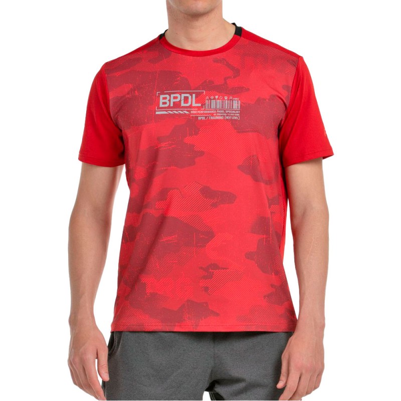 Bullpadel Esgos röd t-shirt