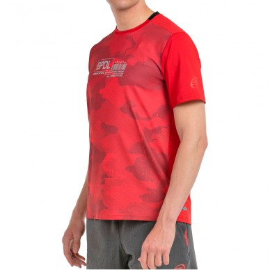 Bullpadel Esgos röd t-shirt