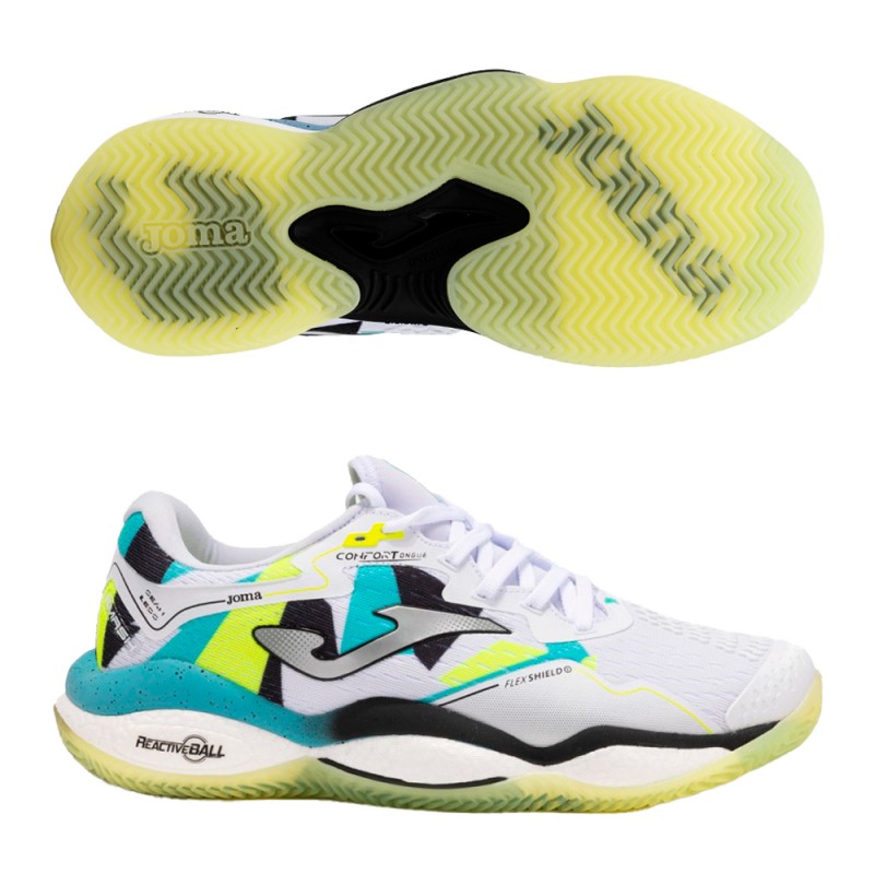 Joma Smash Men 2532 White Blue 2025 Padelskor