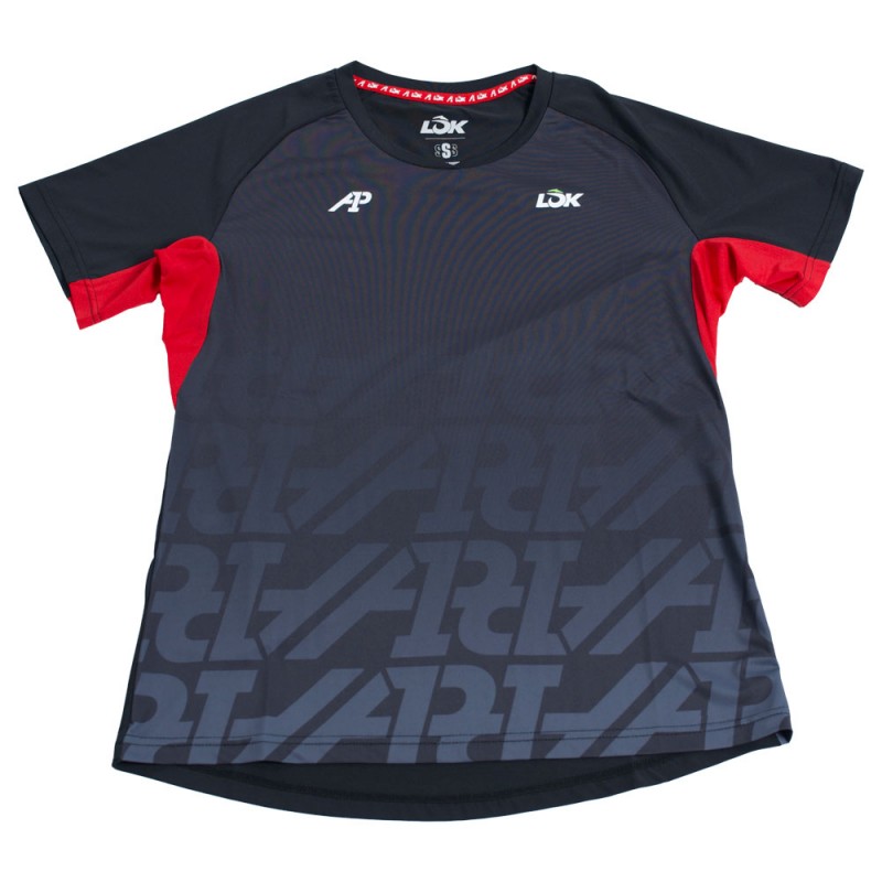 Lok Hood A1Padel svart T-shirt