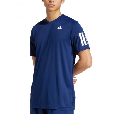 Adidas Club 3STR marinblå T-shirt