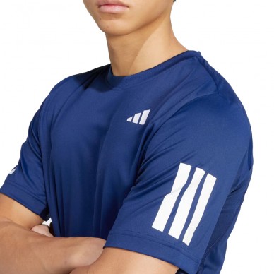 Adidas Club 3STR marinblå T-shirt