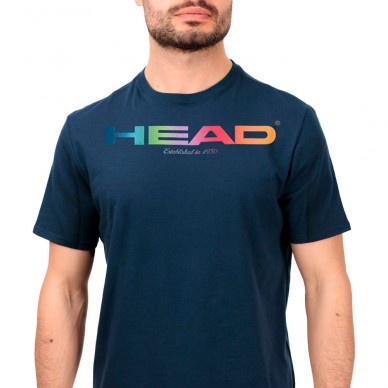Head Rainbow mörkblå T-shirt