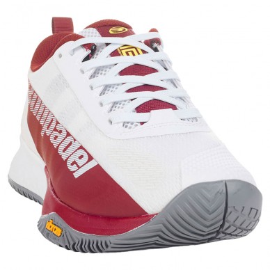 Bullpadel X-Plo Vibram 25I maroon white 2025 Padelskor
