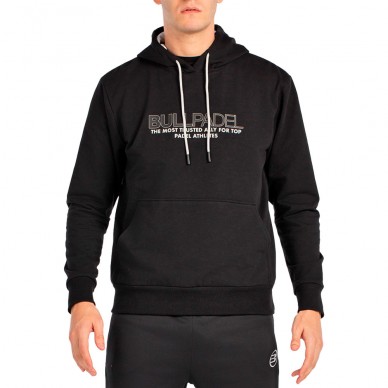 Bullpadel Boyen svart sweatshirt