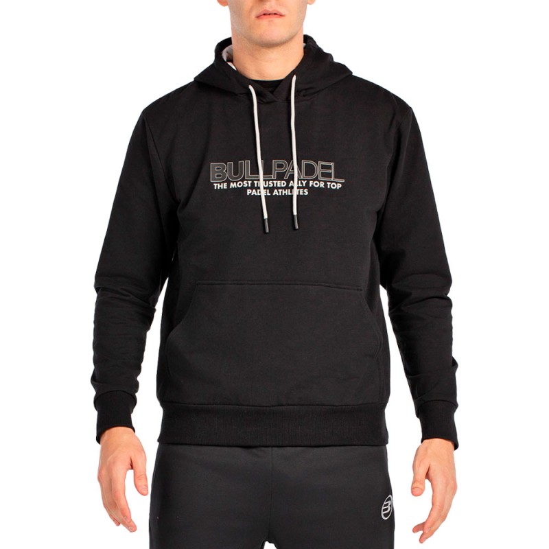 Bullpadel Boyen svart sweatshirt