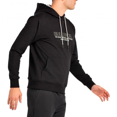 Bullpadel Boyen svart sweatshirt