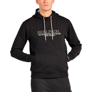 Bullpadel Boyen svart sweatshirt
