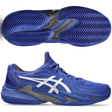 Asics Court FF 3 Clay dark cobalt white 2025 padelskor