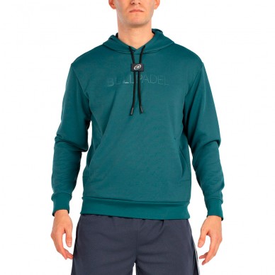 Bullpadel Binee mörkgrön sweatshirt