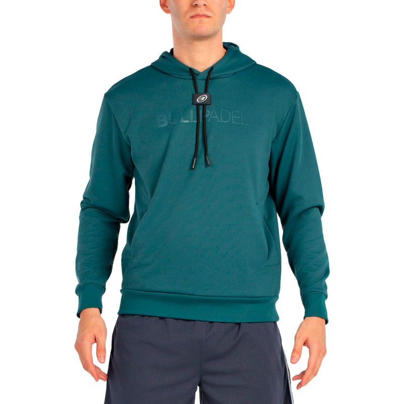 Bullpadel Binee mörkgrön sweatshirt
