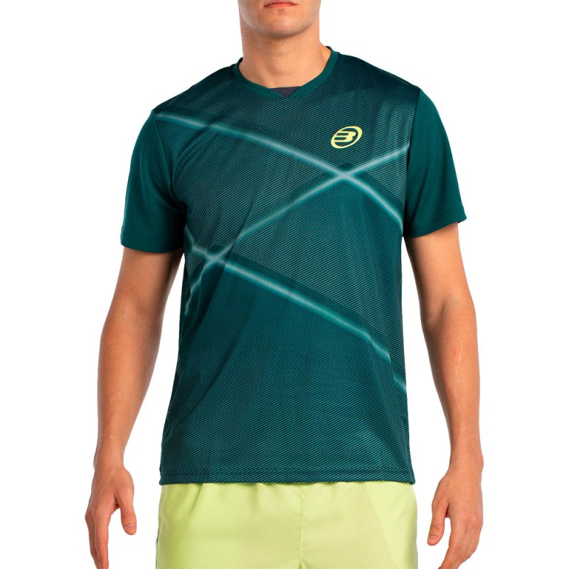 Bullpadel Ladra mörkgrön t-shirt