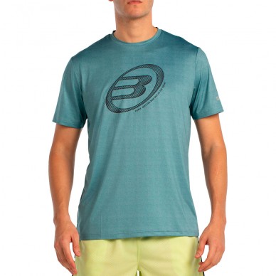 Bullpadel Lande blågrön mélange T-Shirt