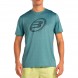 Bullpadel Lande blågrön mélange T-Shirt