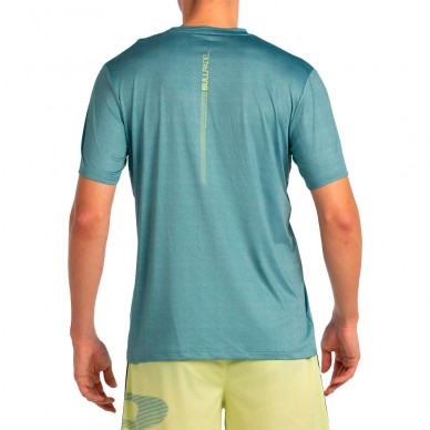 Bullpadel Lande blågrön mélange T-Shirt