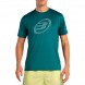 Bullpadel Lande mörkgrön melange T-shirt