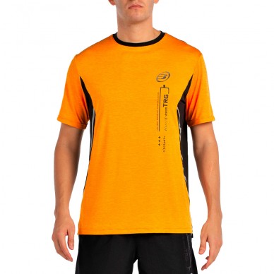 Bullpadel Becerre orange tvåfärgad T-shirt