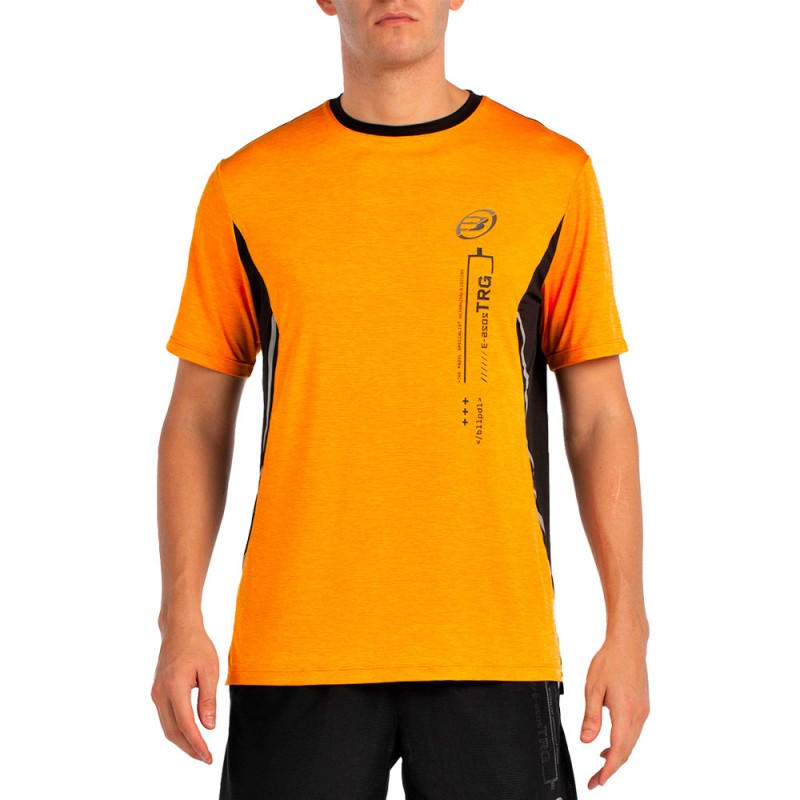 Bullpadel Becerre orange tvåfärgad T-shirt