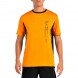 Bullpadel Becerre orange tvåfärgad T-shirt