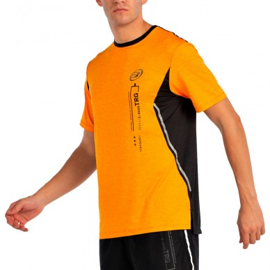 Bullpadel Becerre orange tvåfärgad T-shirt