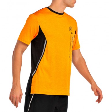 Bullpadel Becerre orange tvåfärgad T-shirt