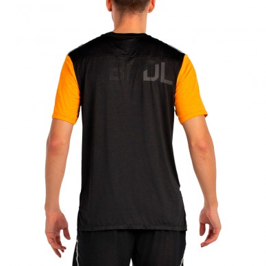Bullpadel Becerre orange tvåfärgad T-shirt