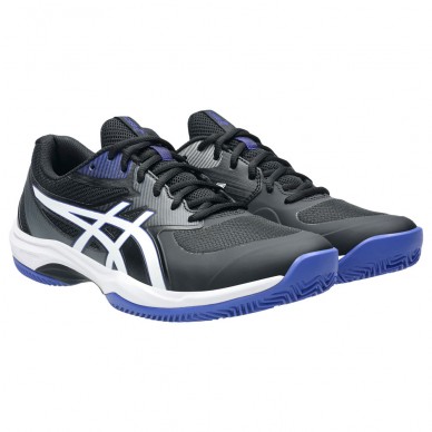 Asics Game FF Clay black white 2025 padelskor