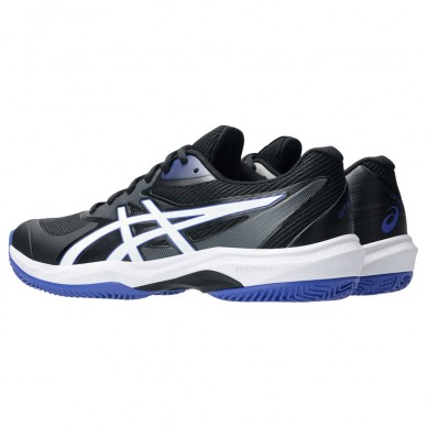 Asics Game FF Clay black white 2025 padelskor