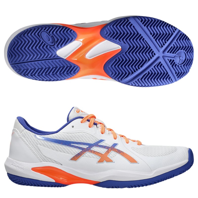Asics Solution Swift FF2 white dark cobalt 2025 padelskor