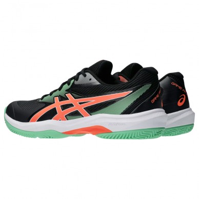 Asics Game FF Padel black vivid coral 2025 padelskor