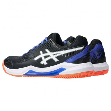Asics Gel Dedicate 8 Padel black white 2025 padelskor