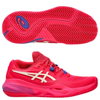 Asics Gel Resolution X Clay padelskor bright rose cream 2025