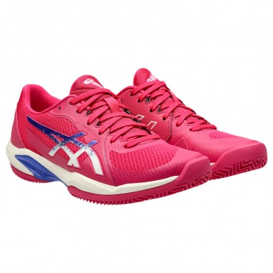 Asics Solution Swift FF2 Clay bright rose dark cobalt 2025 padelskor
