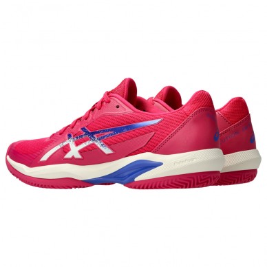 Asics Solution Swift FF2 Clay bright rose dark cobalt 2025 padelskor
